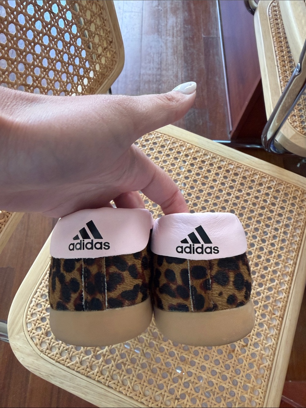 adidas leopard / pink TAEKWONDO MEI BALLET Shoe - Picture 2 of 5